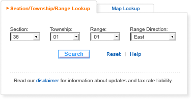 Tax Rate Lookup Tool | Washington Department of Revenue